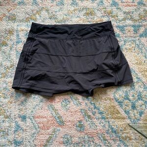 Lululemon Black Athletic Tennis Skirt
